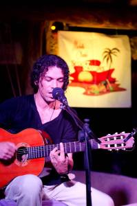 Chak playing at Sunset Sessions